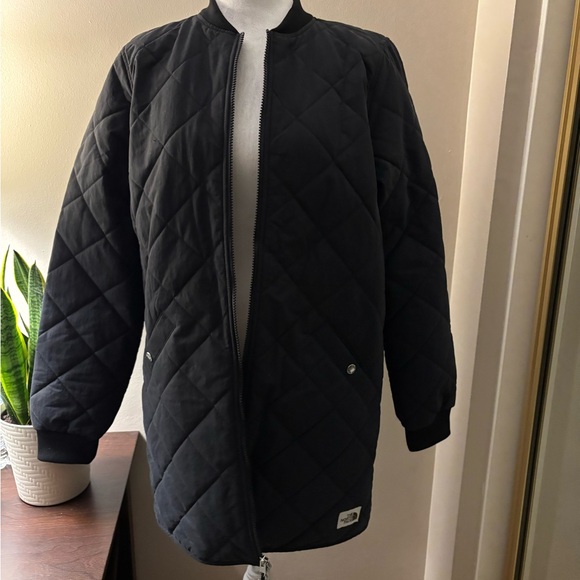 The North Face Cuchillo Parka Black Quilted Jacket Size M - Picture 1 of 16